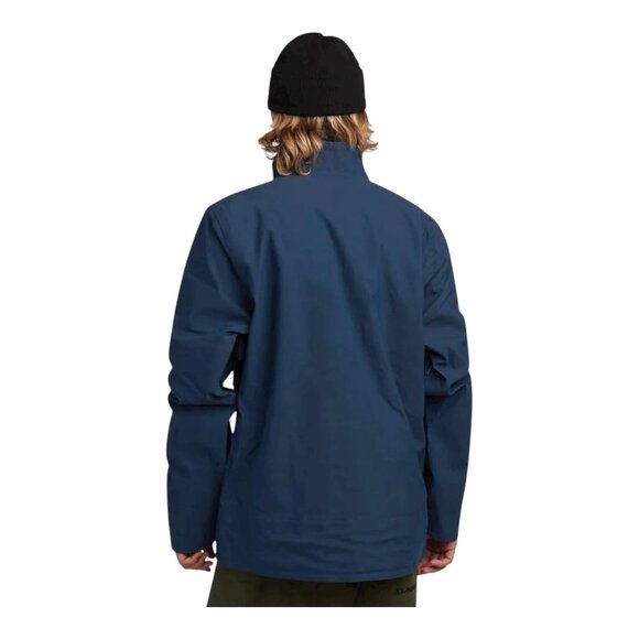 Dakine A-1 Jacket Medium Deep Navy Blue Waterproof Ski Snow Jacket Pit Vents - Picture 3 of 12